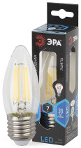 LED ERA Lamp F-LED B35-7W-840-E27 7W Filament Candle Neutral White Light E27