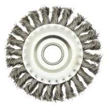 Кордщетка для УШМ, радиальная витая, 125мм, для нержавейки, ЧЕГЛОК (60)