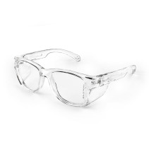 Safety glasses open O80 Zebra StrongGlass (2C-1.2 PC) frame O3 transparent grey, 30 pcs.