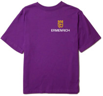 Ermenrich branded T-shirt "Nicht pizdicht! Crazy Electrician, purple, size L