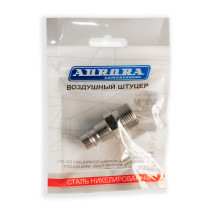 Daddy fitting with external thread 3/8M, nickel-plated steel, pack of 1 pc.