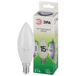 LED lamp ERA GREEN LINE LED B35-15W-865-E14 GL 15W candle cold light E14