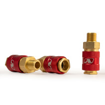 Fitting professional mom with external thread 1/4M, brass, 25 pcs
