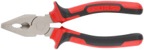 Trend combination pliers, two-tone rubberized handles, chrome-nickel coating 160 mm