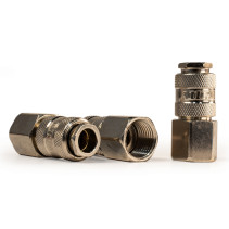 Fitting mom with internal thread 1/2F, nickel-plated steel, 50 pcs