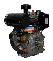 Двигатель Lifan Diesel 192FD, вал 25мм, катушка 6 Ампер