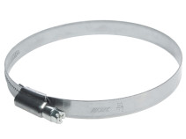 Хомут ленточный 90-110мм (12мм) червячный нержавеющая сталь JTC