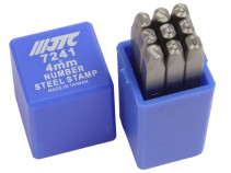 The stamps are digital 4mm (HRC 60+-2 deg. DIN 1451) JTC