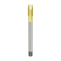Machine tap HSS ground M 18x2.5 TiN for through holes