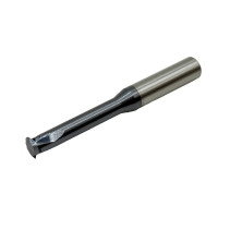 Single-entry carbide milling cutter M 8.0x1.25 (D5.9x24xD6x50x3T) on steel coated with TiXCo TORNERI T026169