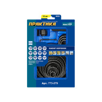 Набор HCS коронок ПРАКТИКА 12 шт 19-127 мм +2 адаптера (773-279)