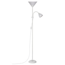 7088-501 Floor Lamp Rivoli Alexandrina 7088-501 Floor Lamp 1 x E27 40W + 1 x E14 40W White