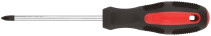 Screwdriver "Master", CrV steel, rubberized handle 6x100 mm PH2