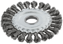 Straight disc corkscrew, seat diameter 22.2 mm, 125 mm twisted steel wire