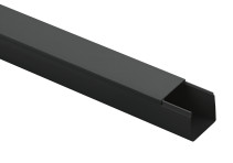 Cable channel ERA KK-B-25-25 black 25x25mm