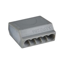 Клемма соединительная, нейлон, 5-полюсная (упак.100шт)