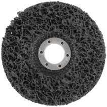 Диск зачистной полимерный, черный, посадочный диаметр 22,2 мм, 115 мм