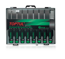 Torx T5-T20 Precision Screwdriver Set, 8 pieces TOPTUL