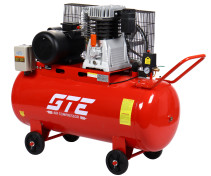 Компрессор пневматический 220В 4.0кВт 8атм. 500л/мин. ресивер-200л поршн. ремен. одноступенчатый GTE