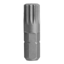 1/4" end insert, Spline, M4, 25 mm KING TONY 102504M
