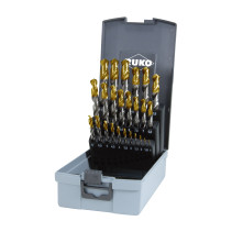 Набор сверл по металлу HSS-G N, с титан-нитридным покрытием TiN, 25 предметов, 2501215TRO