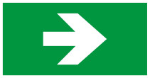 Пиктограмма ЭРА INFO-SSA-119 бэклит 259x128мм Стрелка без текста SSA-103