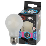 LED lamp ERA F-LED A60-13W-840-E27 frost E27 13W filament pear matte neutral white light