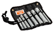 Набор двухсторонних торцевых ключей и ступенчатым воротком, 7 шт