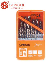 HSS DIN338 Metal Drill Set Ø1.0-13.0mm 25pcs (0.5mm)
