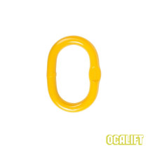 Single oval link with 1.6t flat profile