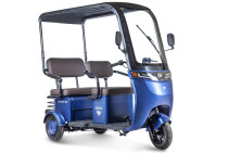 Electric tricycle Rutrike Gelbert Bos 48V/60V 800W, blue