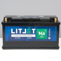 Натриевый аккумулятор стартово/тяговый LITJET Na+ 12V 100Ah 1200Wh 1500CCA