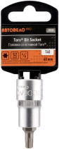 Головка (1/2";L=60mm) со вставкой TORX T40 АвтоDело PRO (39008)