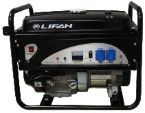 Генератор бензиновый LIFAN 6500 (5/5,5 кВт)