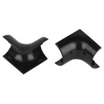 Внутренний угол ЭРА IC-KK-30-13-GR для полукруглого кабель-канала графит 30х13мм 2шт/комплект