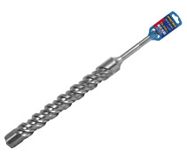 Бур SDS-MAX ПРАКТИКА 52 х 400/540 мм, КВАДРО, серия Эксперт, по бетону (648-076)
