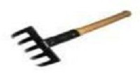 3-tooth straight rake with GP-3 handle