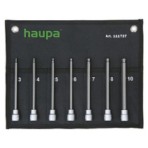 Набор насадок для винтов с внутренним шестигранником 3/8", 7шт