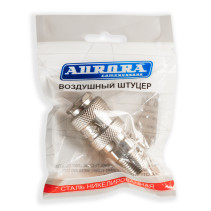 Fitting mom with external thread 3/8M, nickel-plated steel, pack. 1 pc.