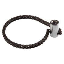 Oil filter puller, 60-135 mm, 1/2", chain KING TONY 3209-135