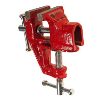 Тиски с боковым креплением 40мм ЭВРИКА 1/40