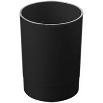 Stand-glass STAMM "Office", plastic, round, black