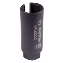 Oxygen sensor head 3/8", 22 mm, split, deep KING TONY 9AJ3222