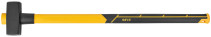 Forged sledgehammer, fiberglass reverse reinforced handle 900 mm, 4 kg