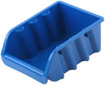 Plastic mounting tray 160x115x75 mm blue