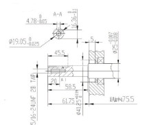 Коленвал LIFAN 13100/168F-2 - 170F D19,05 мм (Q type)