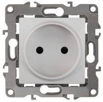 Розетка ЭРА Серия 12 12-2105-01 2P 16A-250В IP20 белый