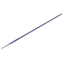 Brush artistic synthetic elastic Range "Manege", flat No. 1, long handle