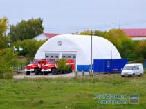 Pneumatic frame hangar for special equipment