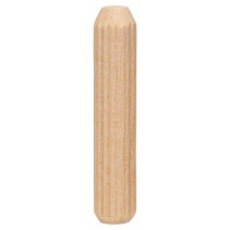Dowel clamp (nylon) MX 5x10 (white)